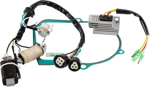 Artudatech الجزء الثابت منظم المعدل طوقا لياماها YFM80 الغرير 80 1985-1988 لياماها YFM80U Moto-4 80 1988 لياماها YFM100 بطل 1987-1988 55X-85560-M0 in Kuwait