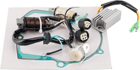 Artudatech الجزء الثابت منظم المعدل طوقا لياماها YFM80 الغرير 80 1985-1988 لياماها YFM80U Moto-4 80 1988 لياماها YFM100 بطل 1987-1988 55X-85560-M0 in Kuwait