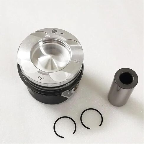 4 قطعة 6510300417 6510301017 6510303317 مكبس OEM متوافق مع مرسيدس بنز W204 S204 S212 W212 C200 C250 Sprinter Vito 2.2 CDI OM651 + 0.5 مللي متر in Kuwait