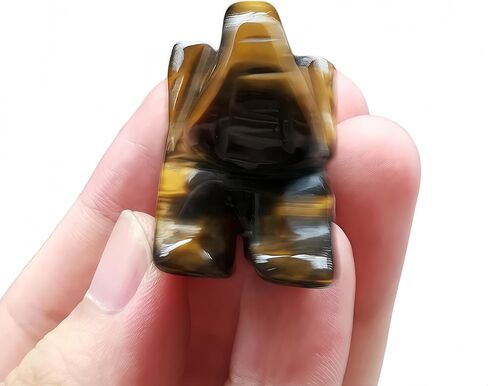 Natural Amazonite Hand Carved Elephant Crystals and Healing Stones,1.5 Inches Animal Figurines Gemstone Indoor Decorative Stone in Saudi Arabia
