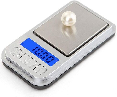 ميزان إلكتروني محمول دقيق 100 جرام/0.01 جرام ميزان مجوهرات للجيب للهدايا وزن ذهبي ميزان منزلي ميزان النخيل in Kuwait