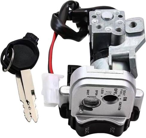 Motorcycle Electrical Ignition Switch Lock Set Compatible with PCX 125 2009 2010 2011 2012 2013 PCX150 2013(A Set) in Saudi Arabia