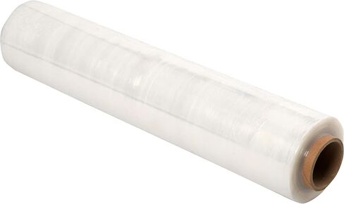 PackageZoom 4 Rolls 16 Inch x 1500 Ft Pre-Stretched Wrap, 30 Gauge High Performance Film Replaces 70 Gauge Low Films, Clear Hand Stretch Wrap in Kuwait