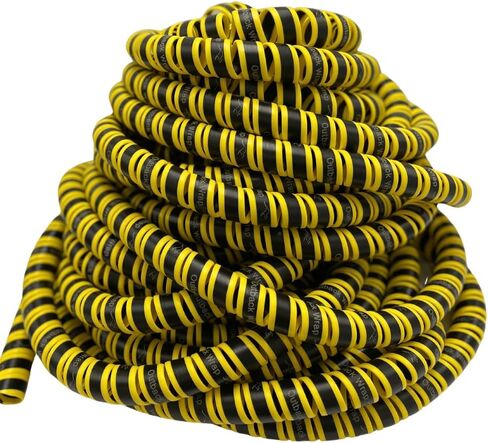 Outback Wrap - Anaconda Hydraulic Hose Management Protector and Tagging Wraps for Farming and Agriculture Equipment, Tractors, Harvesters, Planters, and Sprayers 32mm Diameter- 80 Foot (Red) in Kuwait