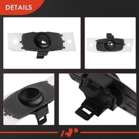 A-Premium 4-PC Rear Inner and Outer Parking Assist Sensor Retainer Bezels Compatible with Toyota Models - Venza 2021-2024, Sequoia 2023-2024 in Saudi Arabia