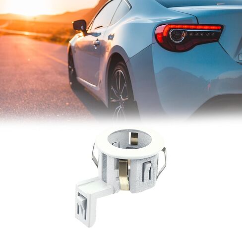 X AUTOHAUX 89348-33060 Car Rear Bumper Parking Sensor Retainer Holder Replacement for Toyota Sienna Sequoia for Lexus GX460 Pearl White in Saudi Arabia