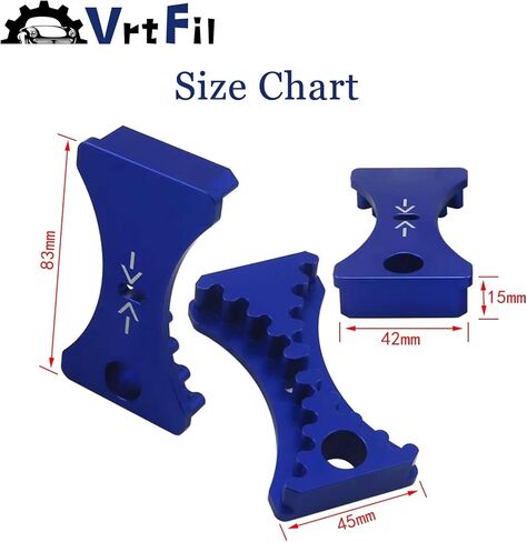 Timing Belt Installation Cam Gear Lock Tool Blue Compatible with Honda Acura B16 B18C1 B18C5 VTEC Engine Models in Kuwait