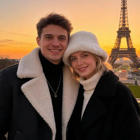 قبعات شتوية غامضة من الفرو الصناعي من غزني للنساء، قبعات دلو بيضاء دافئة من الفرو للرجال والنساء، قبعة شتوية ناعمة ومريحة in Kuwait