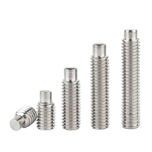Socket Screws Allen Key 304 Stainless Steel Hexagon Socket Set Screw Cylindrical Head Machine Top Thread Headless(16mm,M8) in Saudi Arabia