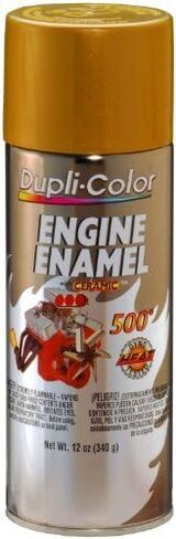 Dupli-Color DE1604 Ceramic Universal Gold Engine Paint - 12 oz. by Dupli-Color in Saudi Arabia