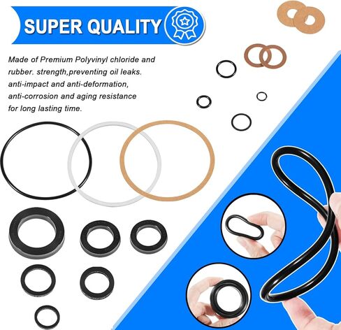Transmission Jack Seal Repair Kit replacement for 47678-45 & WU711K,Repair Rebuild Kit for Wudel 711/OTC 1789 High Lift Transmission in Saudi Arabia