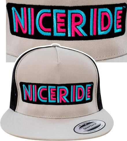 Disco Trucker Classic Snapback Trucker Baseball Hat Grey/Black in Saudi Arabia