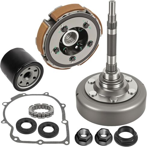 Wet Clutch Kit Assembly compatible with Hisun Massimo MSU Axis coleman Outfitter Bennche Bighorn 500 700 UTV ATV in Kuwait