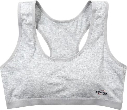 حمالات صدر رياضية للفتيات المراهقات، حمالات صدر للتدريب بظهر متسابق مع ملابس داخلية 6 مجموعات متعددة العبوات in Kuwait