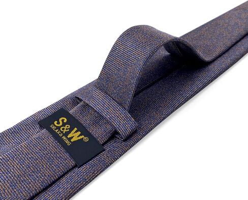 مجموعة ربطات العنق من S&W SHLAX&WING للرجال، مجموعة ربطات عنق مزخرفة بلونين من أجل سترة البدلة والحفلات الرسمية والحفلات الراقصة in Saudi Arabia
