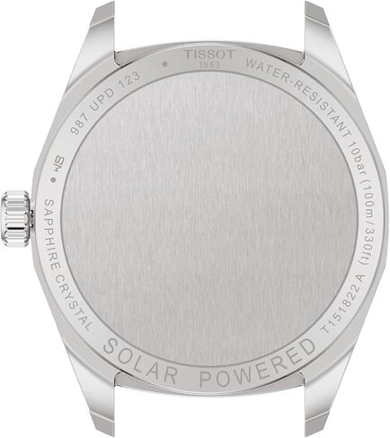 Tissot PRC 100 Solar 34mm, Swiss Solar Quartz Watch for Women, Stainless Steel Case, Silver Dial, T1518222203100 in Saudi Arabia