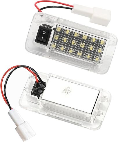 قطعة واحدة من مصابيح مقصورة الأمتعة LED مع مجموعة مفاتيح تشغيل/إيقاف متوافقة مع Toyota RAV4 2022 2023 2024 2025، إضاءة منطقة الحمولة الخلفية باللون الأبيض بالكامل in Saudi Arabia