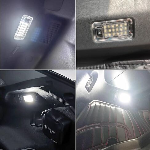 قطعة واحدة من مصابيح مقصورة الأمتعة LED مع مجموعة مفاتيح تشغيل/إيقاف متوافقة مع Toyota RAV4 2022 2023 2024 2025، إضاءة منطقة الحمولة الخلفية باللون الأبيض بالكامل in Saudi Arabia