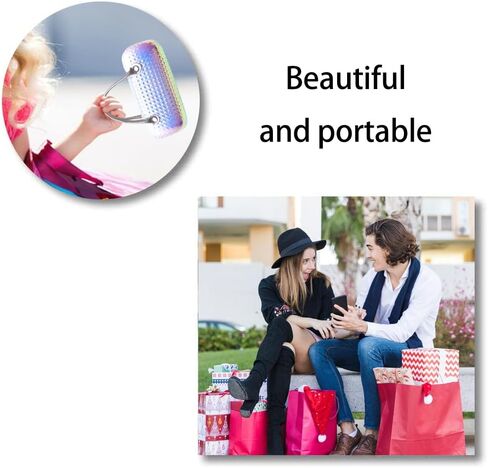 حافظة نظارات كرتونية لطيفة للفتيات والأطفال مقاومة للماء، مع مقبض، تصميم بنمط ماسي فاخر، تخزين النظارات للنظارات الشمسية والنظارات والمكياج واللوازم المدرسية in Kuwait