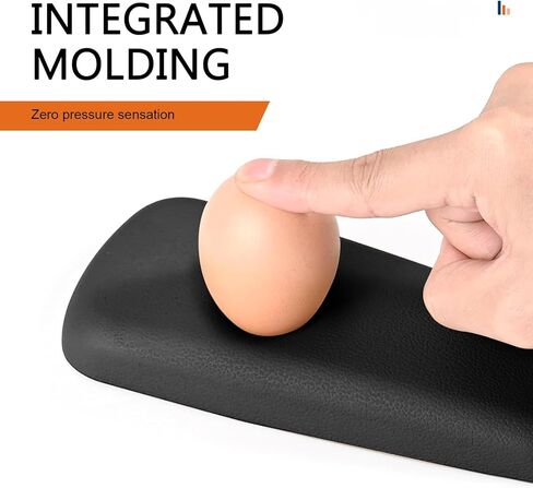 2 PCS Car Elbow Pad Arm Rest, Polyurethane Elastic Soft Arm Leg Support Pillow, Multi-functional One-piece Molded Car Interior Decoration, Universal for Most Vehicles (Black) in Saudi Arabia