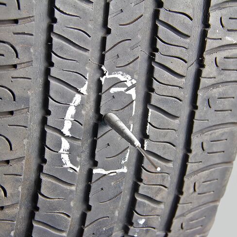 Myers Tire Supply Patch Rubber Company Plug and Patch Kit 1/8" – Includes 20 Plug Stems with Pilot Wire & 25 RMR Small Round Tire Repair Patches in Saudi Arabia