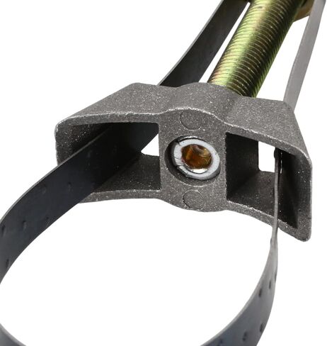 Oil Filter Strap Wrench Removal Tool – Auto Car Adjustable Oil Filter Remover Strap 60–120mm Diameter with Heavy Duty Cap Spanner Wrench, Tool for Truck, Car, fit for Honda Yamaha Suzuki, 1pc in Saudi Arabia