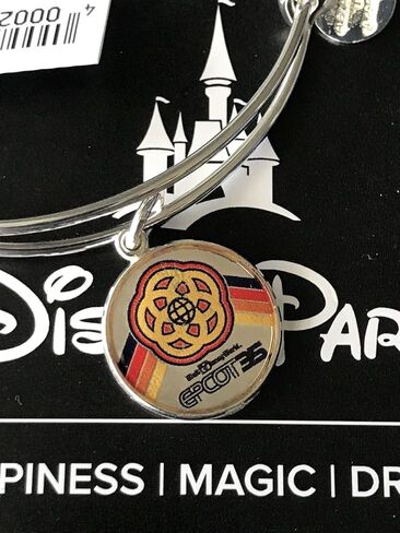 Alex and Ani Disney Parks Epcot 35th Anniversary Charm Bracelet (Silver) in Saudi Arabia