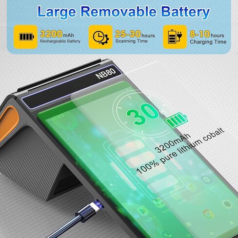 4G & WiFi POS Terminal,Symcode 3GB RAM 16GB ROM Adnroid POS System Cash Register with 8 Inch 800 * 1280 IPS Touch Screen,58mm Receipt & Label Printer 90mm/s Printing Speed,2D Barcode Scanner and NFC in Saudi Arabia