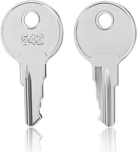 مفتاح درج النقود VPK-8K-542، قطعتان بديلتان لمفتاح تسجيل النقدية لأدراج النقود من سلسلة Vasario من APG، 542 أقفال رمز in Kuwait