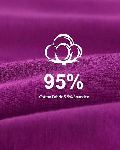 ملابس داخلية قطنية للنساء عالية الخصر بدون علامات تغطية كاملة سراويل داخلية مريحة عالية القطع للسيدات بعد الولادة 5 عبوات in Kuwait
