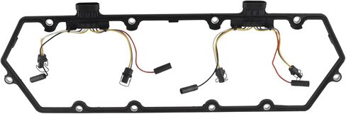 Injector Glow Plug Harnesses,Valve Cover Gasket & Diesel Heater Glow Plugs & Relay Kit Compatible with 7.3L 94-97 Ford Powerstroke Diesel Replace F4TZ12A342BA F4TZ-9D930-K F4TZ-6584-A F81Z-12B533-AC in Kuwait