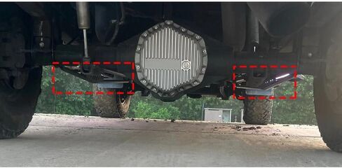 شريط الجر + مجموعة التركيب لـ 03-10 2500 3500 4WD الديزل ورقة الصلب الربيع، استبدال لرام OEM in Kuwait
