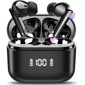 سماعات أذن للترجمة بتقنية Ai في الوقت الفعلي مع مكالمات الصوت والفيديو، سماعات أذن مترجم 3 في 1 بلوتوث 5.3 مع 6 أوضاع للترجمة/164 لغة/لا يلزم الاشتراك، مترجم سماعات الرأس لمدة 48 ساعة in Kuwait