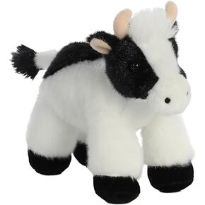 Aurora® Adorable Mini Flopsie™ Mini Moo™ Stuffed Animal - Playful Ease - Timeless Companions - White 8 Inches in Saudi Arabia