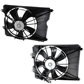 Replacement Cooling Fan Assembly Pair Suitable for Acura RDX SH-AWD 2019-2023 (2.0L L4) in Kuwait