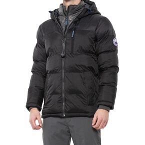 Polar Ice Mens Hawke Heavy Warm Puffer Coat Hooded Jacket - Size Small, Medium, Large or X-Large/Black Navy or Gold in Kuwait