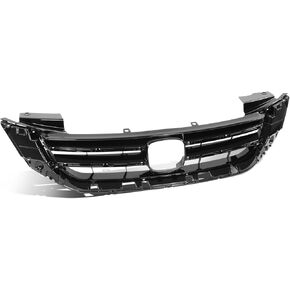 شواية DNA MOTORING OE Style مع فتحة شارة متوافقة مع 13-15 Accord 4D 6 Cyl USA، مطلية باللون الأسود، OEM-GR-HO1200215 in Kuwait