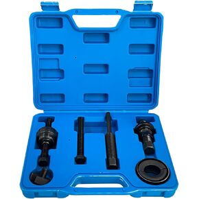 مجموعة أدوات تثبيت بكرة مضخة التوجيه الكهربائية، مجموعة أدوات تثبيت مزيل السحب المتوافقة مع سيارات Ford وGM وChrysler - أزرق in Kuwait