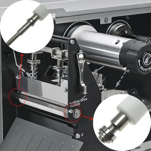 Thermal Barcode Label Printer Feed Platen Roller Maintenance Kit Compatible with Zebra ZT510 203dpi 300dpi P/N: P1083347-012 in Saudi Arabia