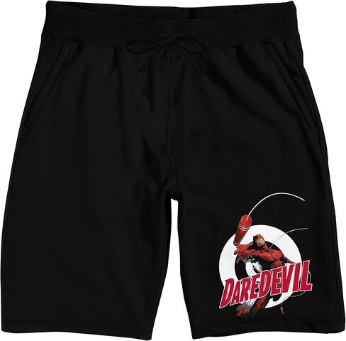 Marvel Universe Daredevil Men's Black Lounge Shorts in Saudi Arabia