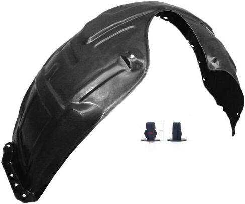 Parts N Go 2002-2006 Camry Fender Liner مع مشابك/مثبتات أمامية للراكب الجانب الأيمن RH - 53875AA010 TO1249116 in Kuwait