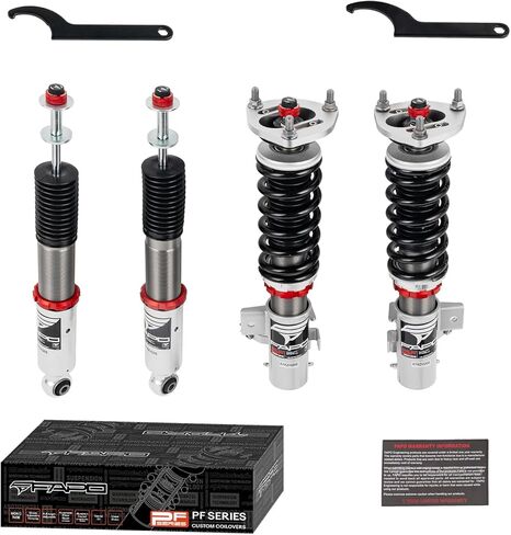 FAPO PF Coilovers 32-way Damper for Honda Civic SI FG/FB 2012-2015، لـ Acura ILX DE2 2016-2019 ارتفاع قابل للتعديل أحادية الأنبوب لخفض دعامات التعليق in Saudi Arabia