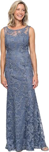 Alex Evenings Women's Long Sleeveless Mother of The Bride Dress with Shawl in Saudi Arabia