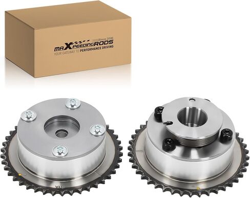 maxpeedingrods 24370-2E020 عمود الحدبات العادم والمدخل فيزر VVT ضرس، مجموعة تروس CVVT لشركة Hyundai Elantra 2014-2020 2.0L، Kia Forte5 2014-2018، يستبدل 24350-2E201، 24350-2E200، 918-792 in Kuwait