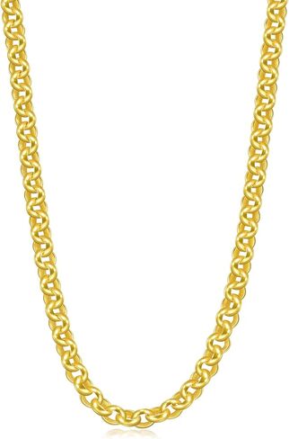 CHOW SANG SANG 999.9 24K Pure Gold Essence Rolo Chain Necklace for Women 45cm 95990N Price-by-Weight 18.71g Gold in Saudi Arabia