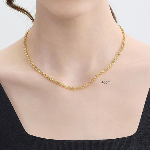CHOW SANG SANG 999.9 24K Pure Gold Essence Rolo Chain Necklace for Women 45cm 95990N Price-by-Weight 18.71g Gold in Saudi Arabia