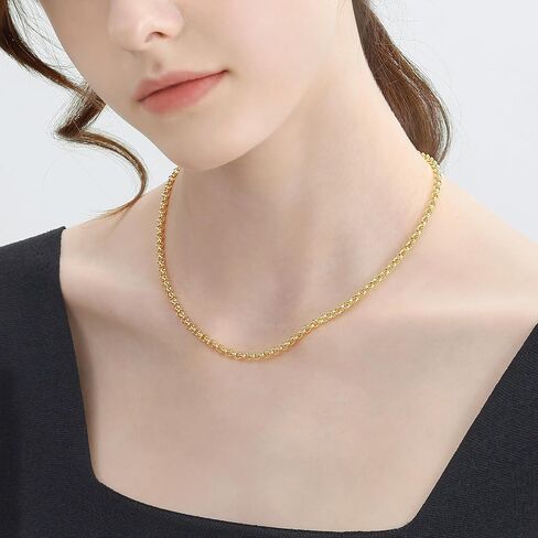 CHOW SANG SANG 999.9 24K Pure Gold Essence Rolo Chain Necklace for Women 45cm 95990N Price-by-Weight 18.71g Gold in Saudi Arabia