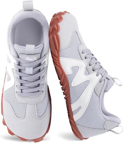 أحذية بيرفوت للسيدات والرجال أحذية رياضية كاجوال، أحذية جري بمقدمة واسعة أحذية رياضية للجنسين، حذاء حيوي مريح وغير قابل للانزلاق للمشي لمسافات طويلة in Kuwait