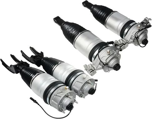 4pcs Fronr+Rear Air Suspension Spring Shock Absorber Strut Compatible For VW Touareg Porsche Cayenne 7P6616039K 95834305210 95834305213(V,958 92A) in Saudi Arabia