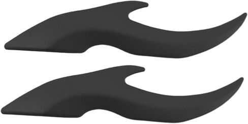 2 Pieces Car Roof Dragon Horn Modification Halloween Devil Horn Car Exterior Decor 3D Auto Roof Decoration, Black in Kuwait